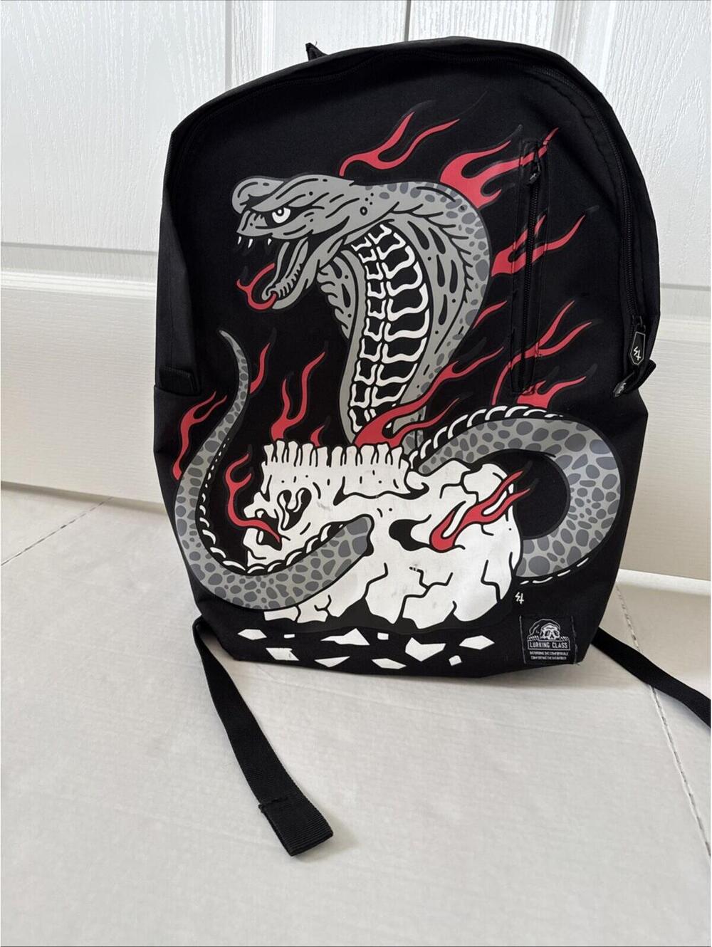 Lurking Class by Sketchy Tank Cobra Black Backpack